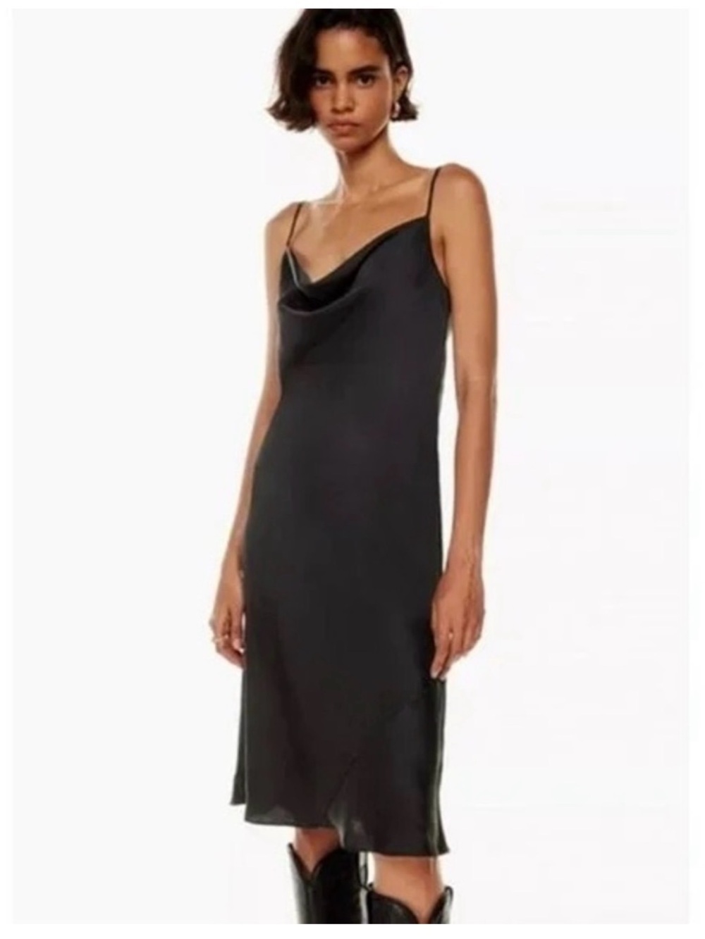 Wilfred Cowl Neck Maxi Slip Dress